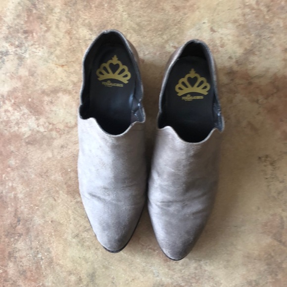 Gray/Tan Booties - Picture 3 of 5